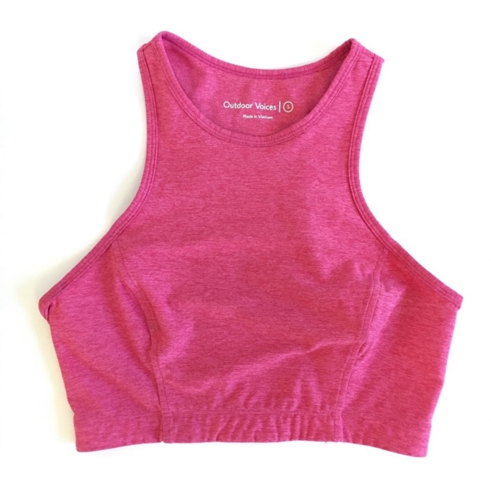 Outdoor Voices Flamingo Bra